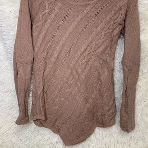 Pink rose color sweater